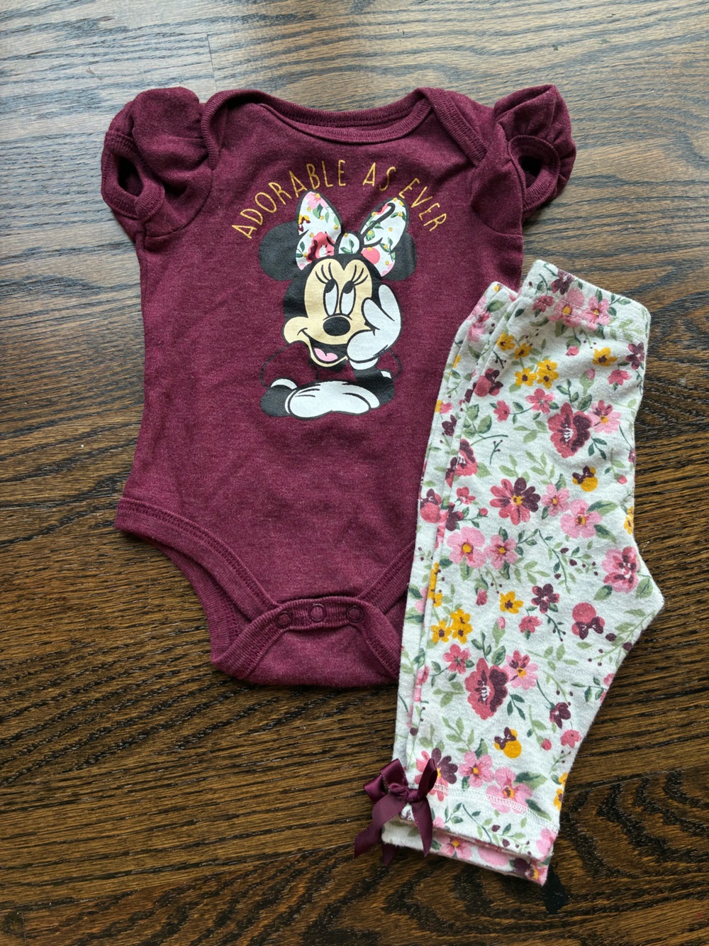 Baby Girl Minnie Mouse Set